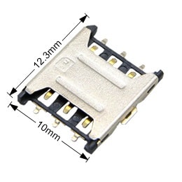 SimCard Nano Push Pull 6 Pin SIMSR3 | 00