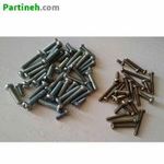 پیچ دو سو - چهار سو آهنی سایز M6 طول 25 میلیمتر