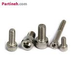 پیچ آلن با سر استیل 304 سایز M6 طول 40 میلیمتر