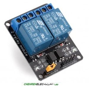 ماژول رله 5V دو کاناله