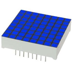 LED Dot Matrix 8×8 Blue | 00