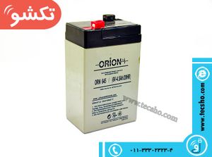 BATTERY 6V 4.5A ORION