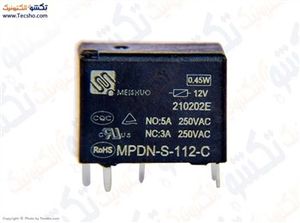 RELE 12V 5A 5PIN MEISHUO MPDN-S-112-C (178)