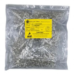 LED اوال سفید 4mm تابلو روانی مارک Bright View بسته 1000 تایی