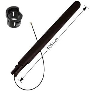 Antenna GSM Whip/Tilt 10cm UFL | 00