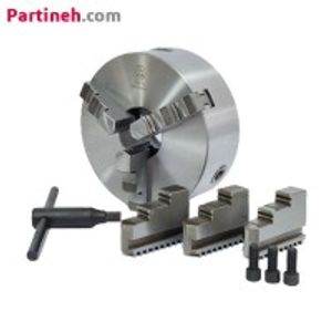 سه نظام تراشکاری مدل K11 قطر 160 میلیمتر برند لنگر نشان