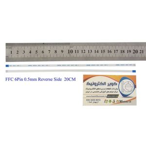 کابل معکوس 6پین FFC 6PIN 0.5mm Reverse...