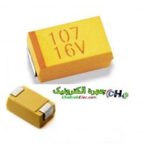 خازن SMD تانتال (100UF-16V(A