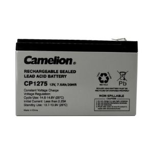 خرید باتری سیلد اسید 12 ولت 7.5 آمپر کملیون مدل CP1275