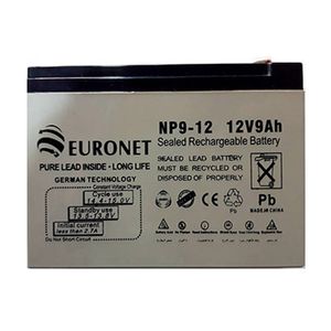 خرید باتری یو پی اس 12 ولت 9 آمپر ساعت یورونت