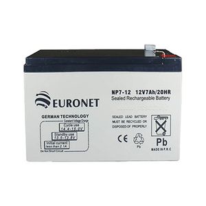 خرید باتری یو پی اس 12 ولت 7 آمپر ساعت یورونت