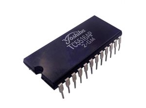 2kx8b DIP TC5516AP CMOS رم استاتیک 24 پین توشیبا