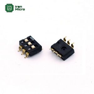 دیپ سوئیچ 3 تایی SMD - مدل DAIER DM-R03