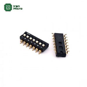 دیپ سوئیچ 7 تایی SMD - مدل DAIER DM-R07