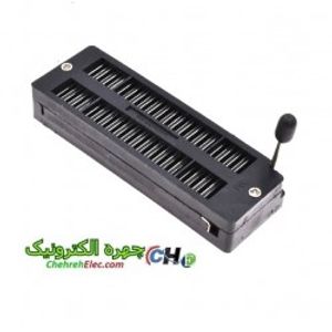 زیف سوکت 40P پایه ZIF باریک مشکی