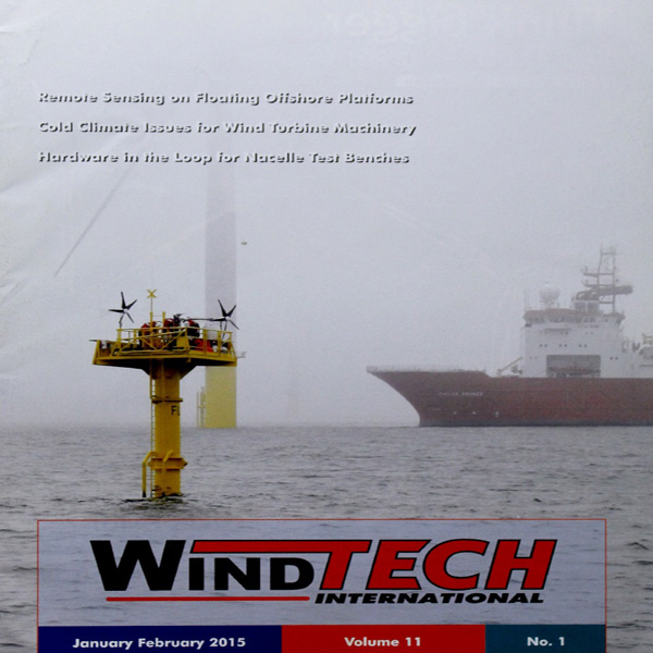 مجله Wind tech international January February 2015