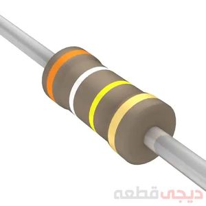 مقاومت دیپ 390 کیلو اهم 1.4 وات CFR-25JB-52-390K