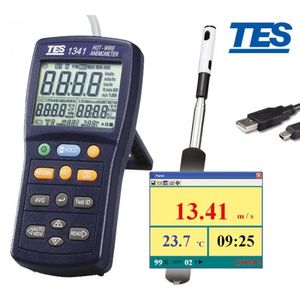 هات وایر دیتالاگر TES-1341