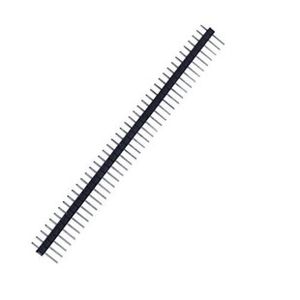 پین هدر 1x40 نری صاف 2.54 میلیمتر  Pin header 1x40 male Straight 2.54mm Pitch