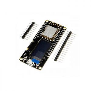 برد توسعه NodeMCU دارای هسته وای فای ESP8266 و نمایشگر OLED