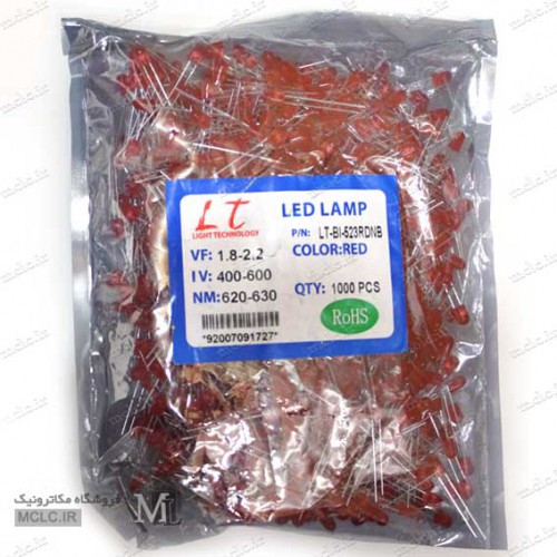 LED اوال قرمز مارک LT